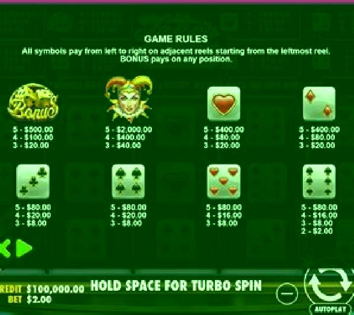 Lucky Symbols Dice online slot