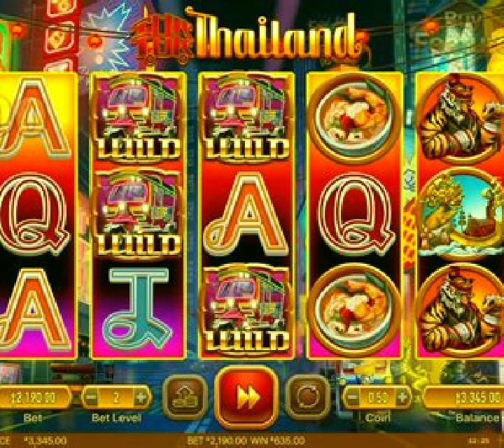 Lucky Thailand slot machine