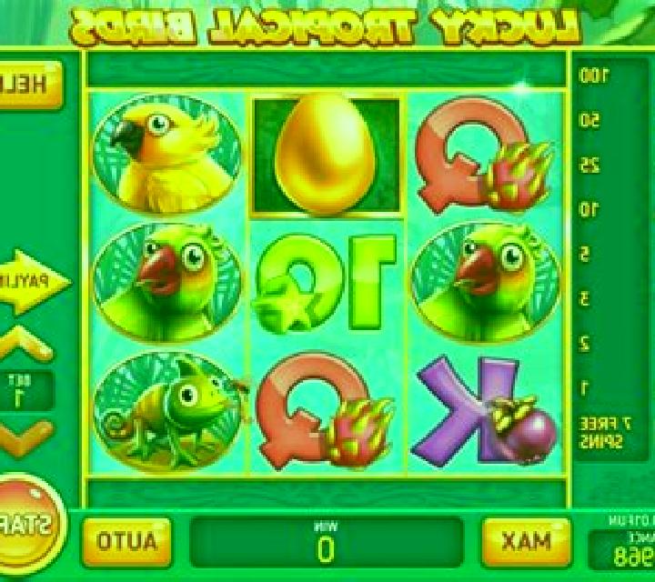 Lucky Tropical Birds (Pull Tabs) slot machine