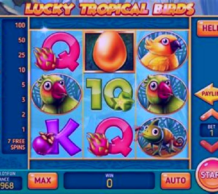 Lucky Tropical Birds (Pull Tabs) slot