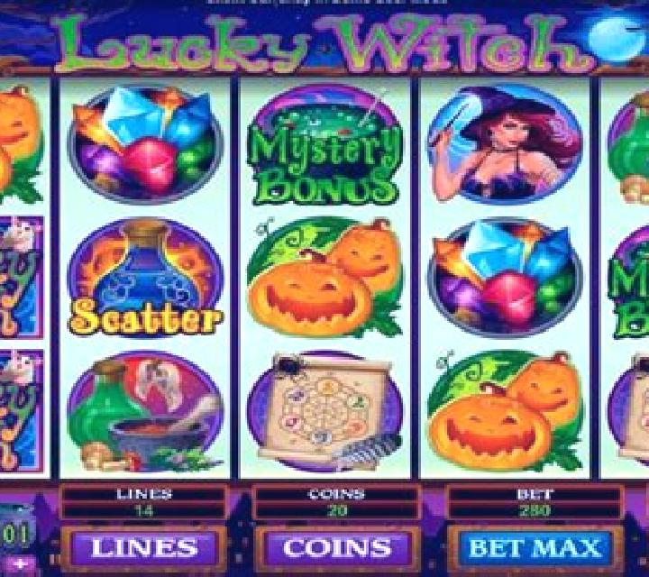Lucky Witch (Microgaming) slot machine