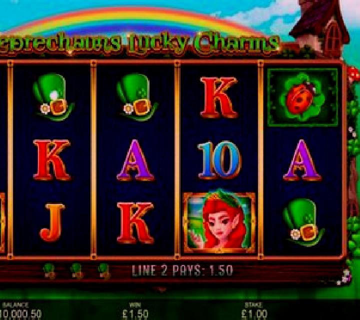 Lucky s Celtic Charms slot machine