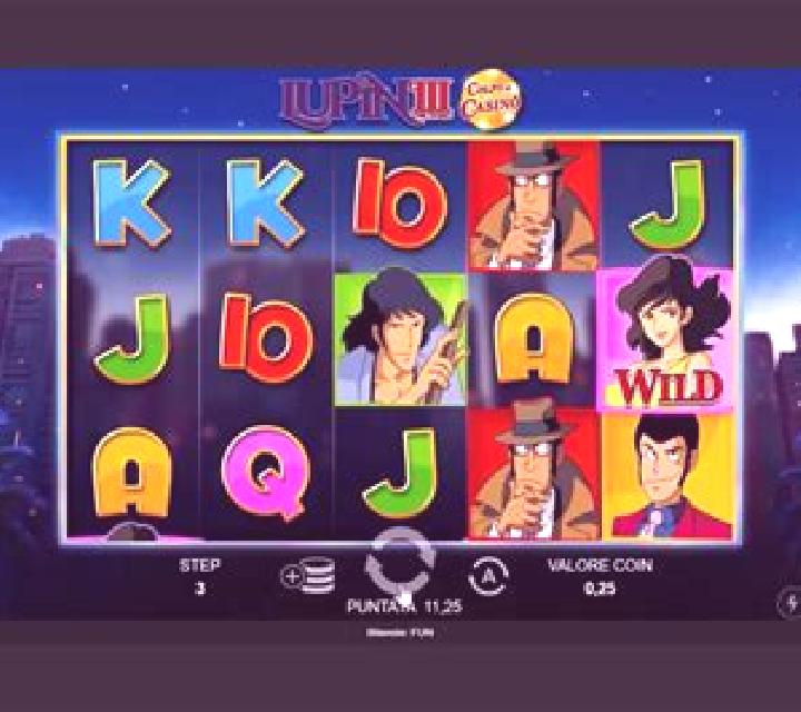 Lupin III Colpo al Casino online slot