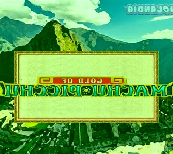 Machu picchu gold slot game