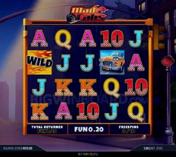 Mad Cabs Hold & Win slot machine