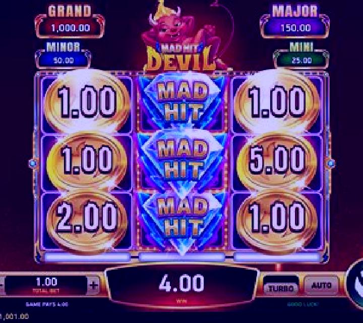 Mad Hit Devil slot machine