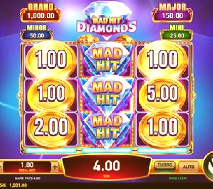 Mad Hit Diamonds Deluxe online slot