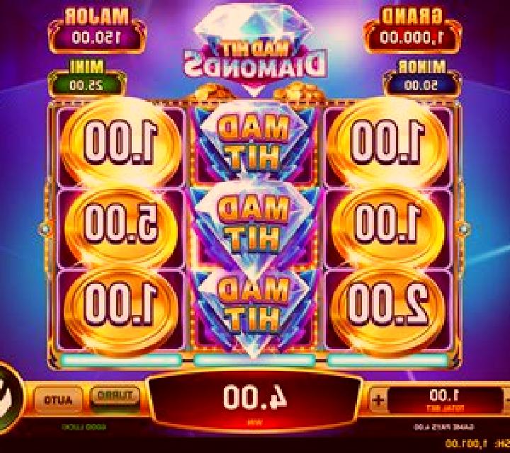 Mad Hit Diamonds Deluxe slot machine