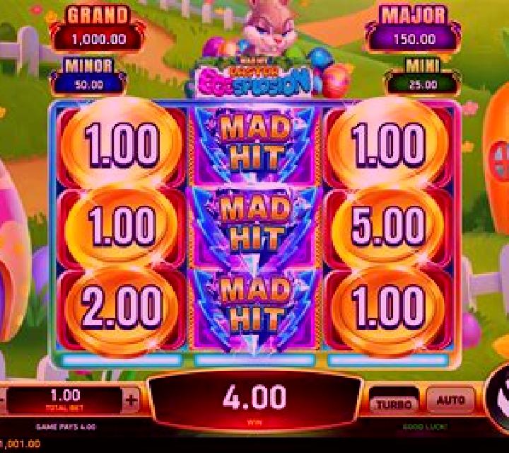 Mad Hit Easter Eggsplosion slot machine