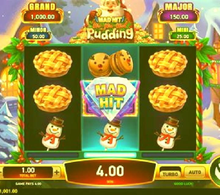 Mad Hit Ho Ho Hot Pudding slot machine