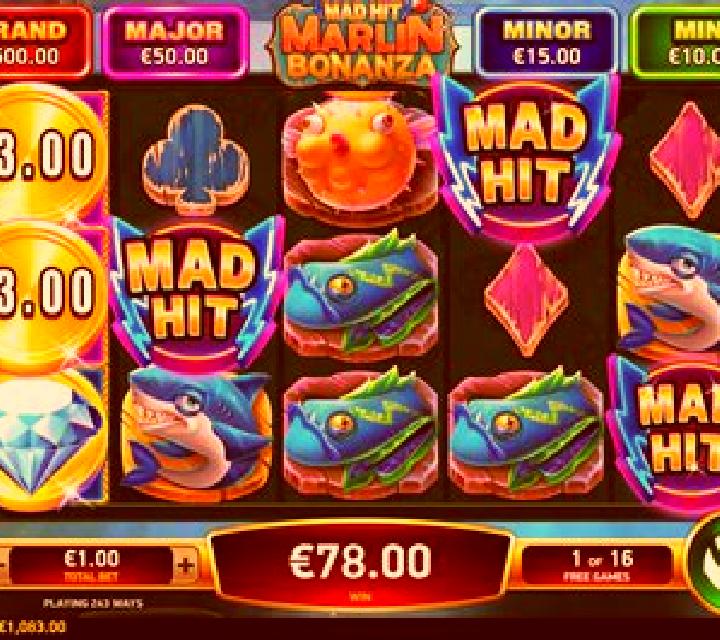 Mad Hit MegaBonanza slot machine