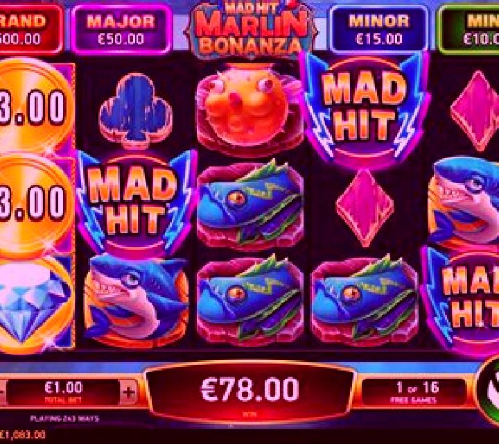 Mad Hit Savannah slot machine