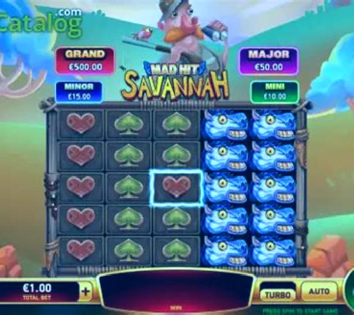 Mad Hit Savannah slot
