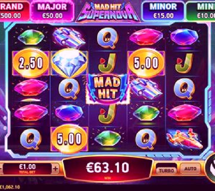 Mad Hit Supernova online slot