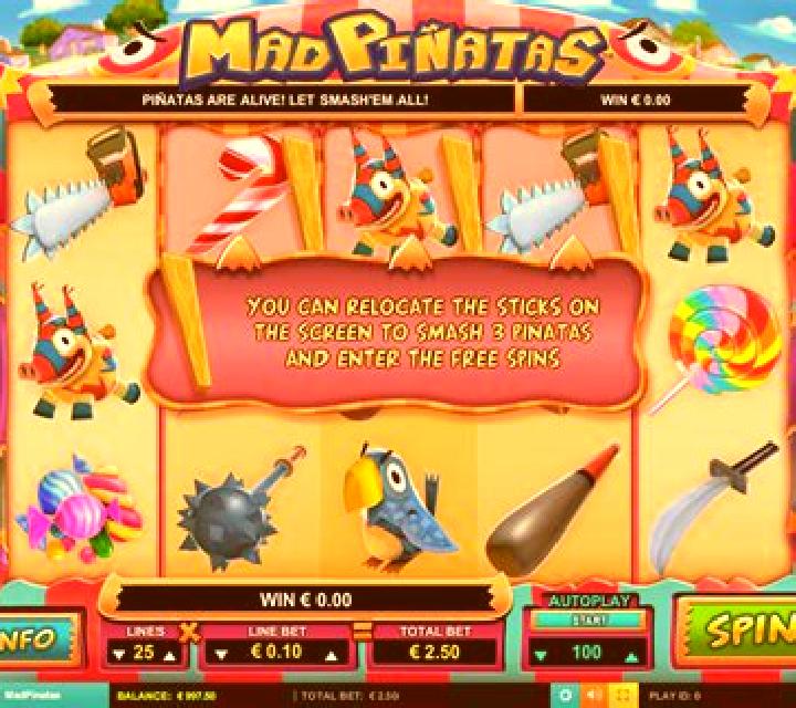 Mad Pinatas online slot