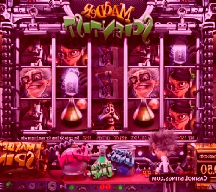 Madder Scientist slot machine