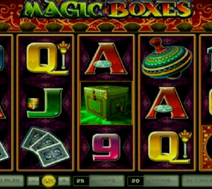 Magic Boxes slot machine