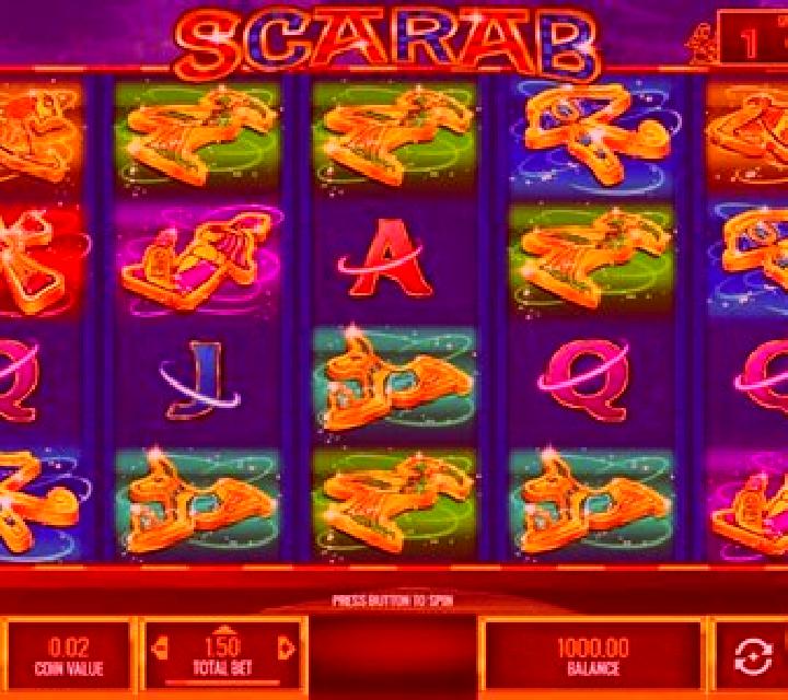 Magic Scarab Scratch slot machine