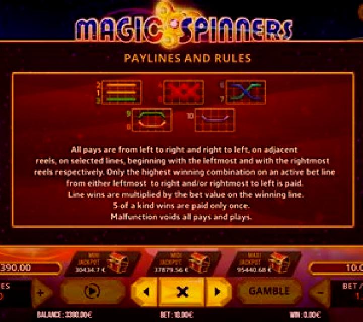 Magic Spinners slot