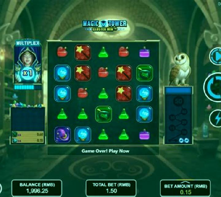 Magic Tower: Cluster Win online slot