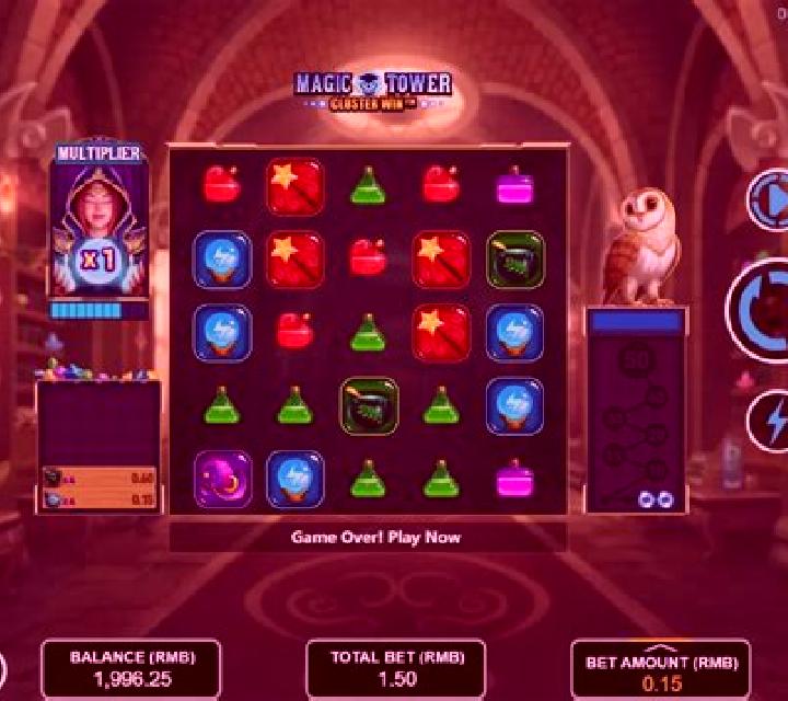 Magic Tower: Cluster Win slot machine