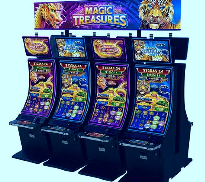 Magic Treasures Hold & Win Lion slot game