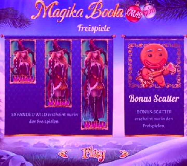 Magika Boola Xmas Spirit slot machine