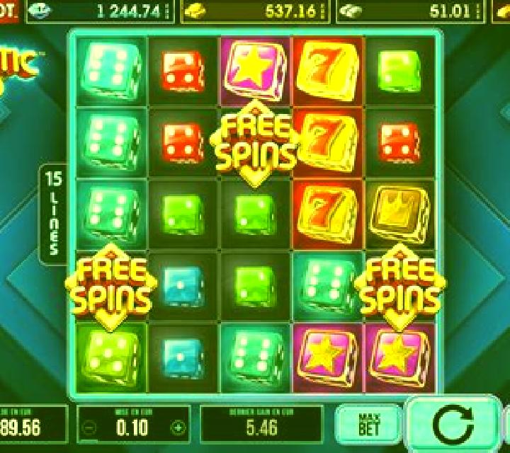 Magnetic Wild Dice slot game