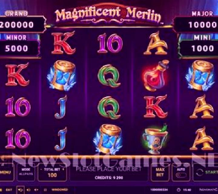 Magnificent Merlin slot machine