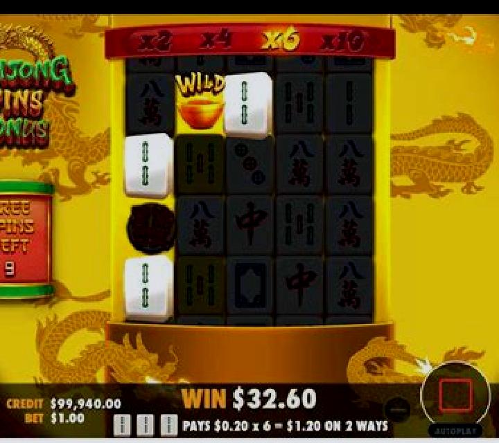 Mahjong Bonus slot game
