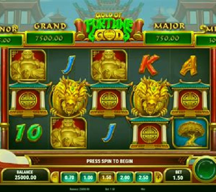 MahJong God slot game