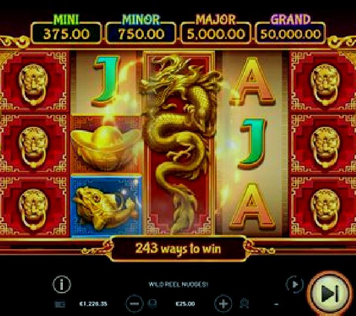 Mahjong Gold Dragon slot machine