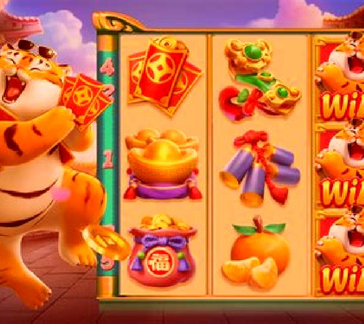 Mahjong Gold: Tiger slot machine