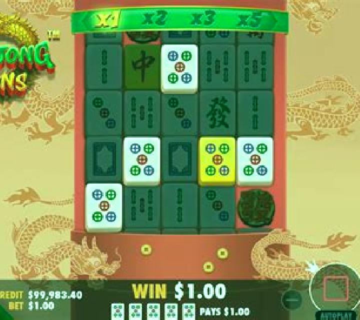 Mahjong slot game
