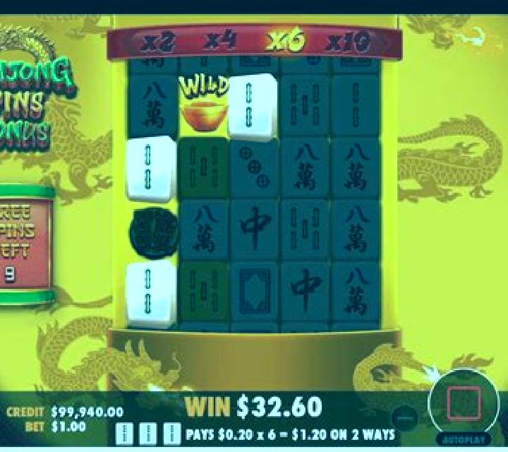 Mahjong Wins Bonus slot machine