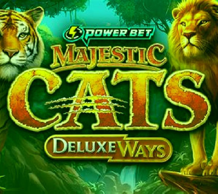 Majestic Cats DeluxeWays slot game
