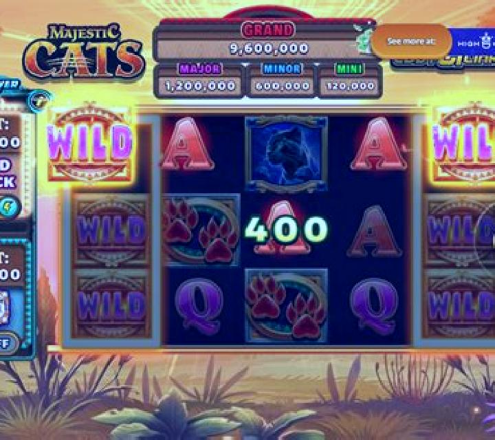 Majestic Cats Loot Link online slot