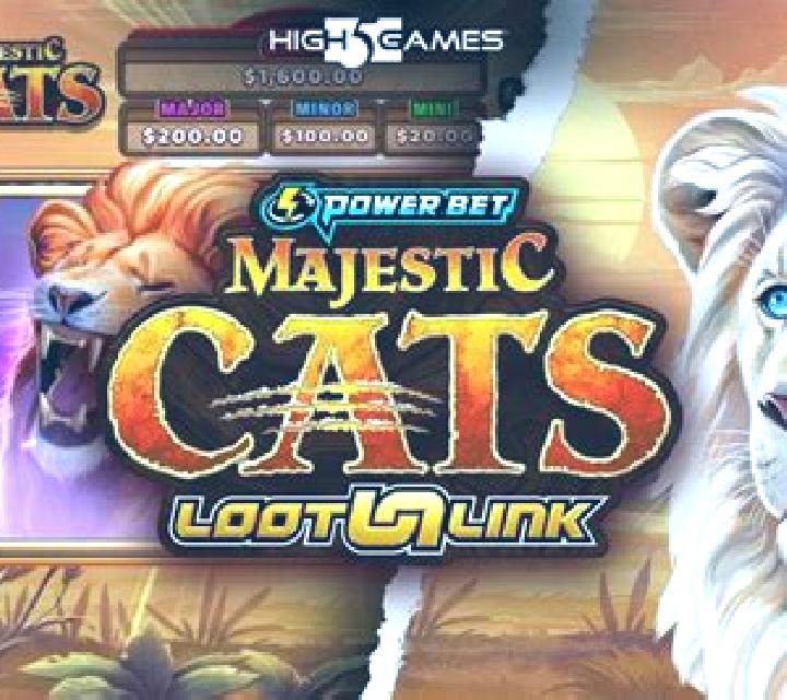 Majestic Cats Loot Link slot game