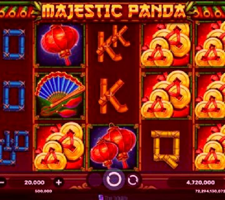 Majestic Panda slot game
