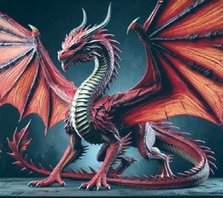 Majestic Red Dragon online slot