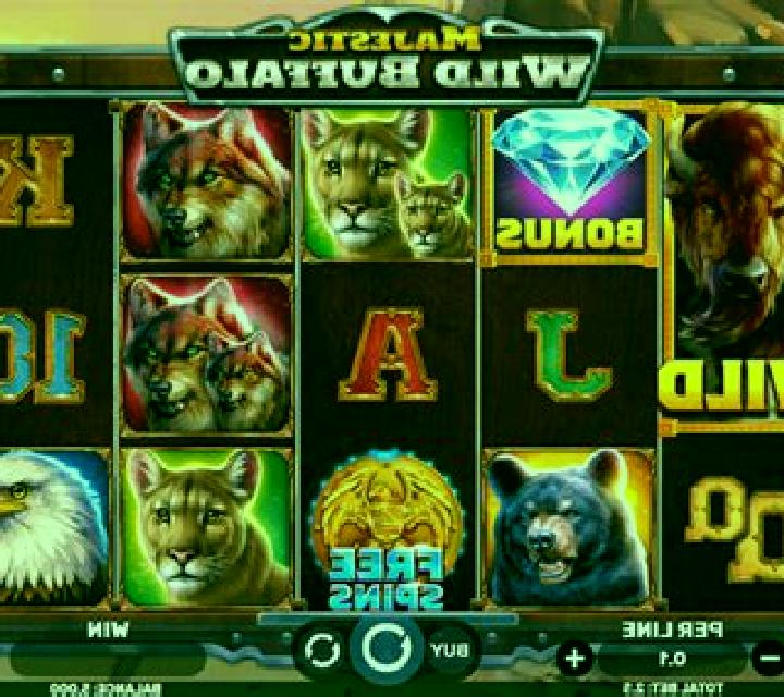 Majestic Wild Buffalo slot game