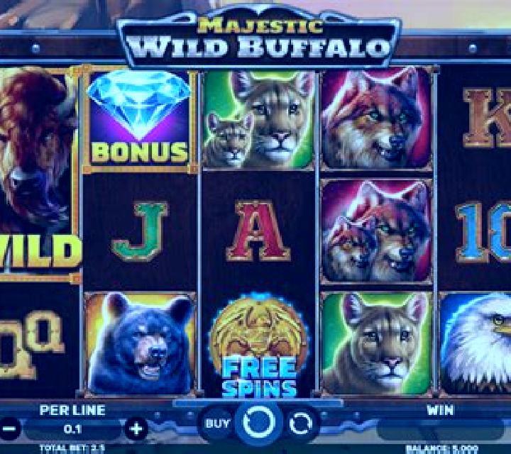 Majestic Wild Buffalo slot