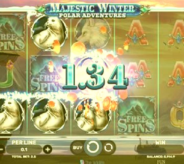 Majestic Winter - Polar Adventures online slot