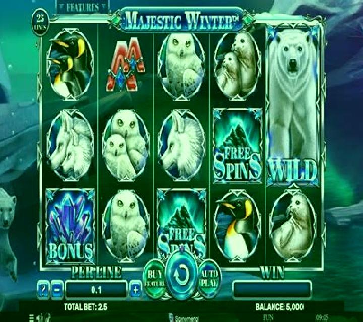 Majestic Winter slot machine