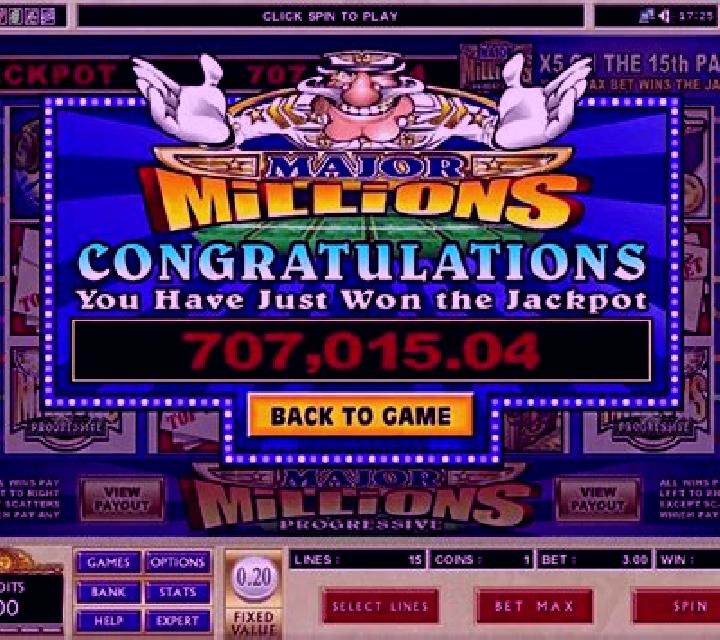 Major Millions slot