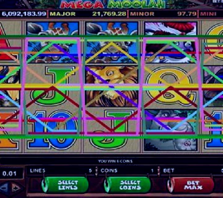Major Moolah slot game