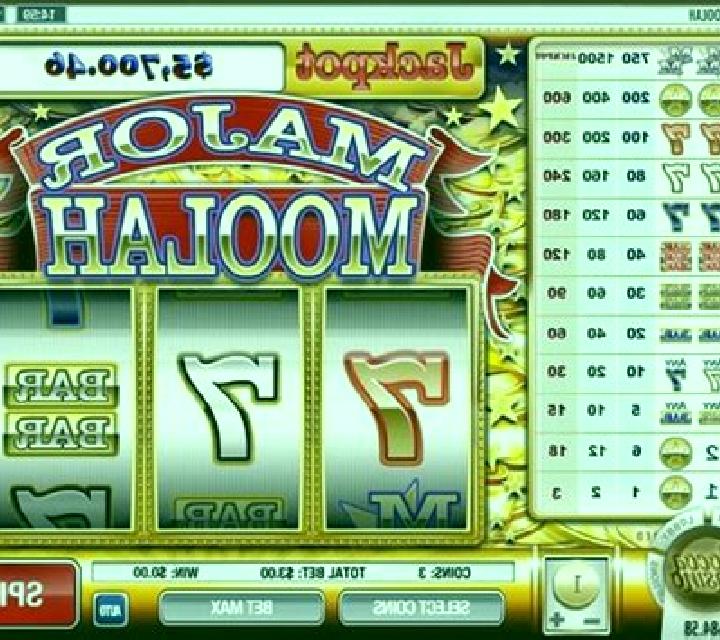 Major Moolah slot machine