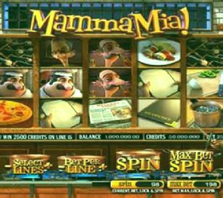 Mamma Mia (Betsoft) slot machine
