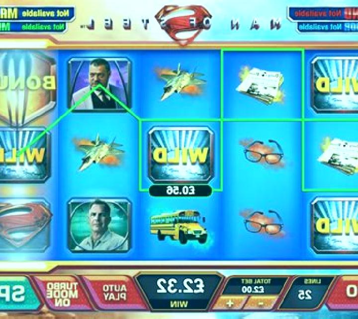 Man of Steel slot machine