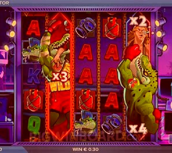 Man vs Gator slot